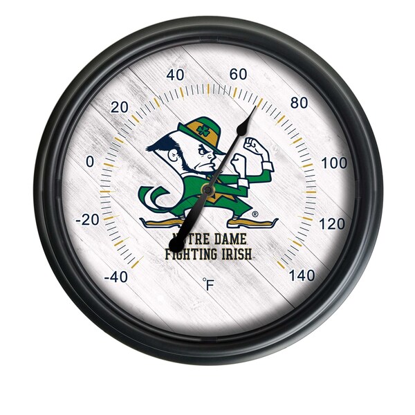 Notre Dame (Leprechaun) Indoor/Outdoor LED Thermometer